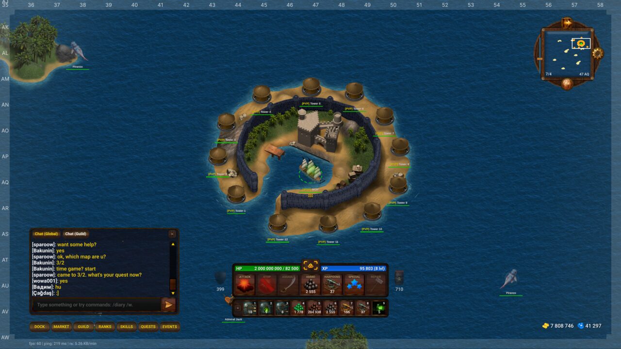 Conquer guild islands